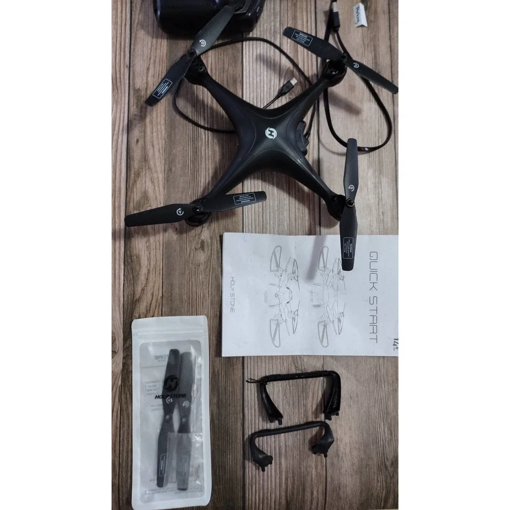 Holy Stone HS1100 FPV RC Drone! 1080P Camera! W/Case!